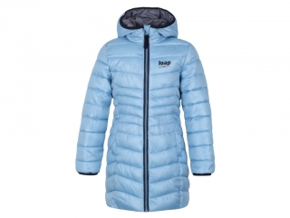 LOAP dievčenský kabát - IKIMA sveto-modrá